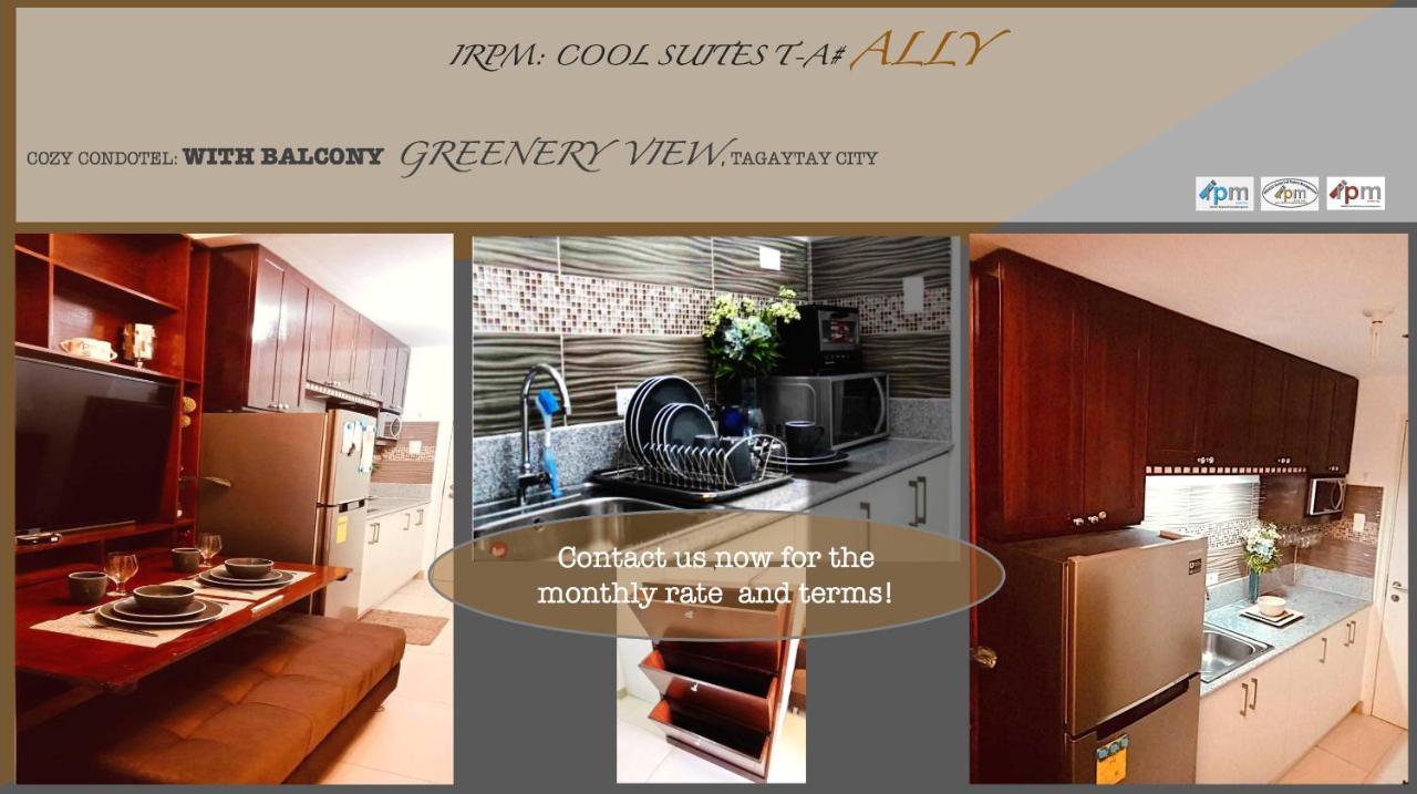 Irpm Coolsuites #Ally Wind Residences 1Br Tower A Greenery View Tagaytay City Esterno foto