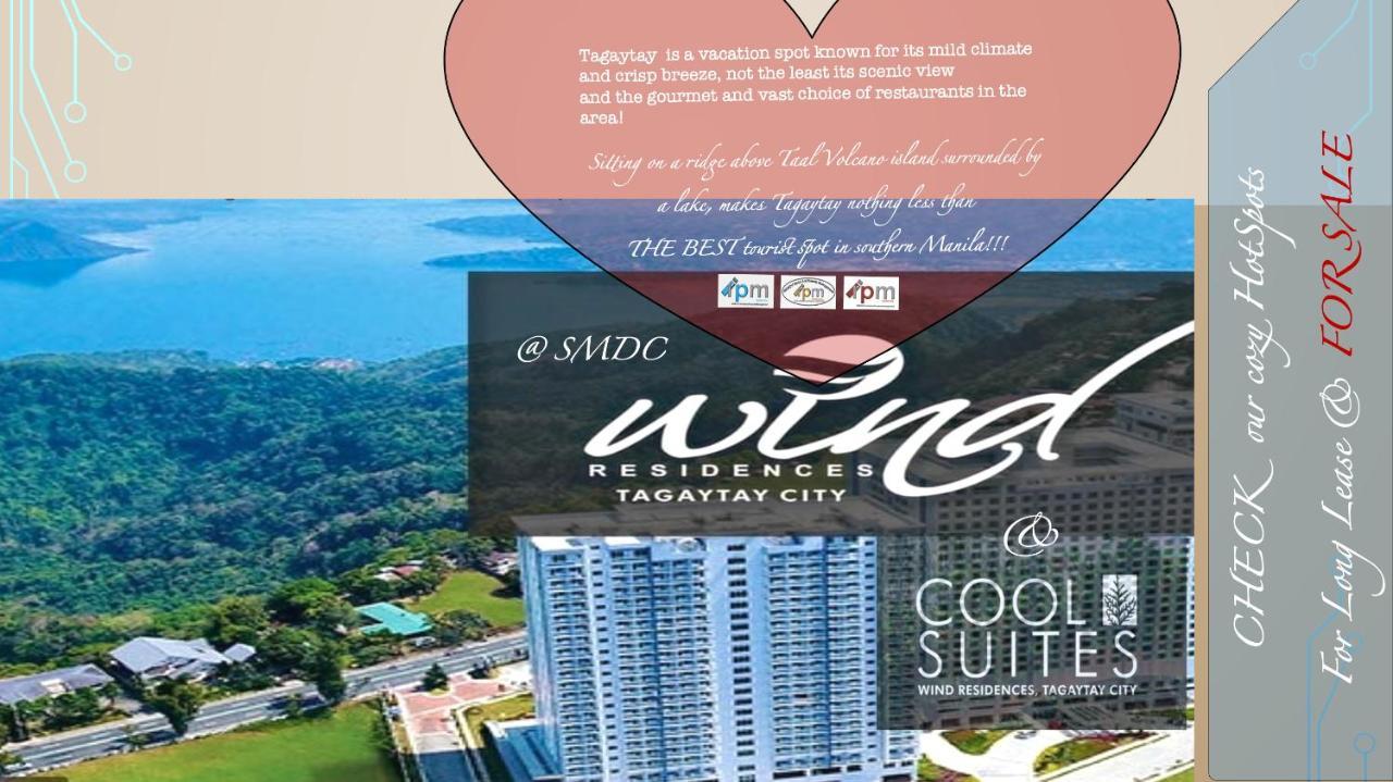 Irpm Coolsuites #Ally Wind Residences 1Br Tower A Greenery View Tagaytay City Esterno foto